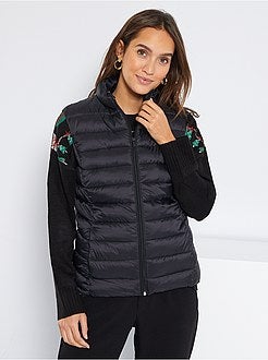 Blusão de penas sem mangas de conceção ecológica - Kiabi