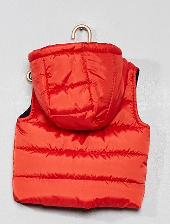 Blusão de penas sem mangas - Kiabi