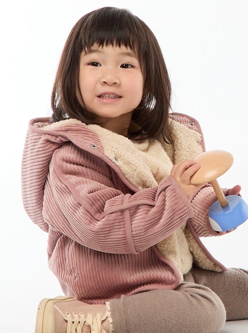 Blusão de veludo cotelê - Kiabi