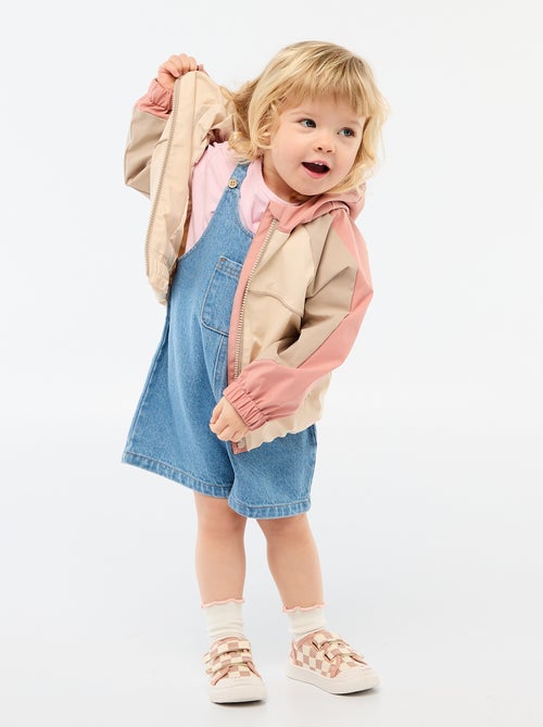 Blusão desportivo com fecho e capuz - Kiabi