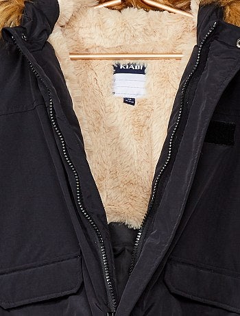 Blusão em imitação de pelo - Kiabi