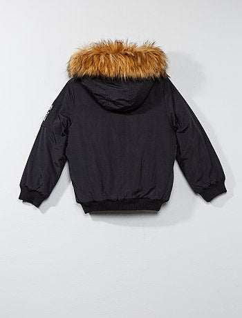 Blusão em imitação de pelo - Kiabi