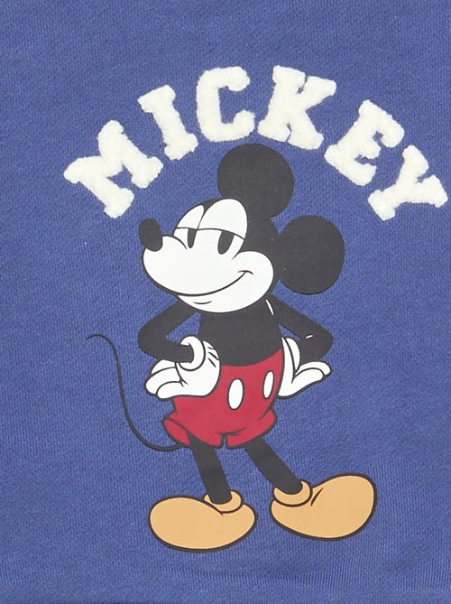Blusão estilo universitário \'Mickey\' \'Disney\' - Kiabi Blusão estilo universitário \'Mickey\' \'Disney\' - Kiabi
