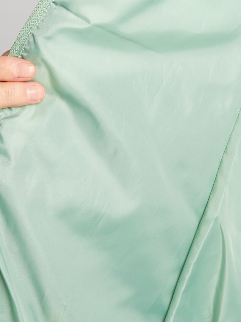 Blusão feito de garrafas recicladas GRANITO VERDE - Kiabi