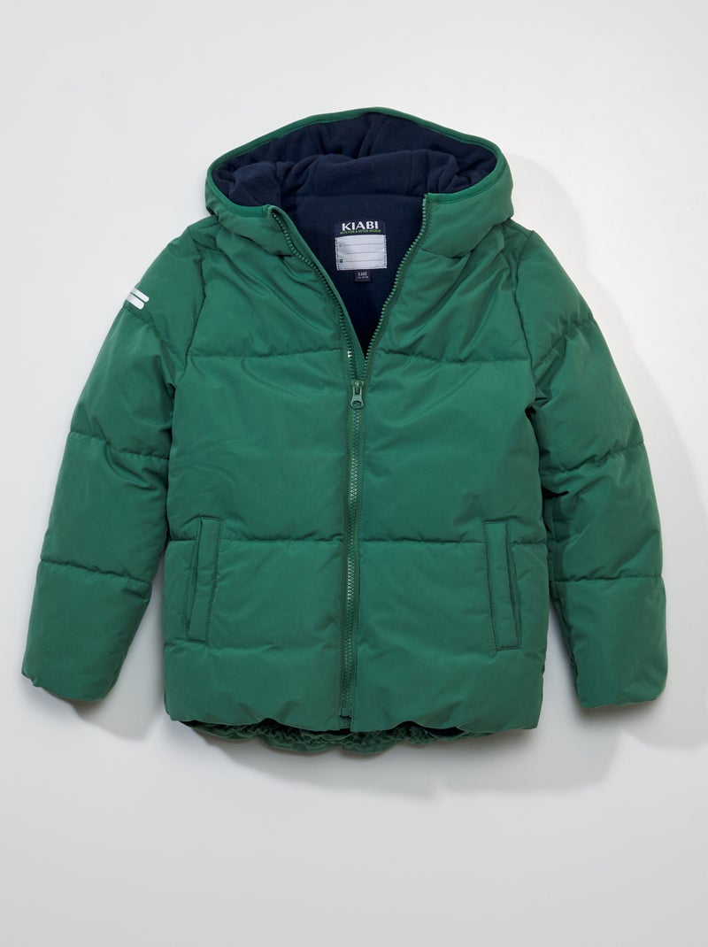 Blusão feito de garrafas recicladas VERDE - Kiabi