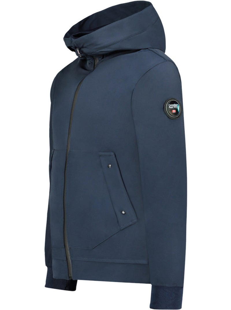 Blusão fino com capuz abraleak – canadian peak Azul-marinho - Kiabi