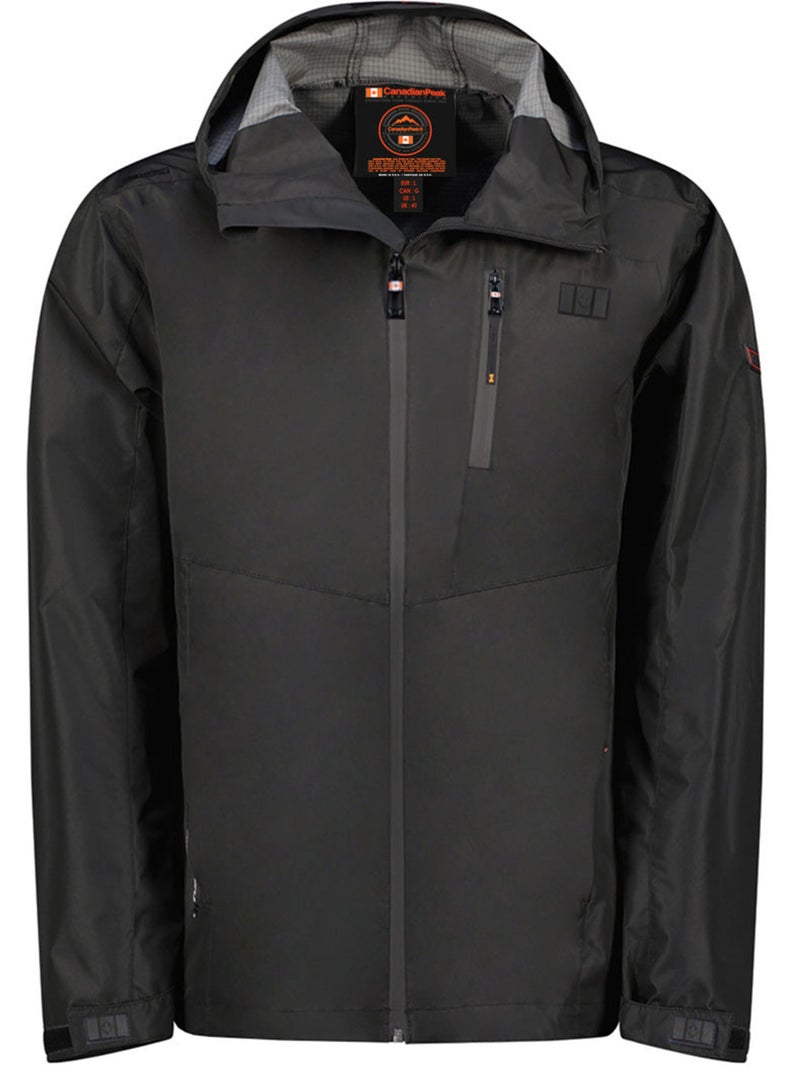 Blusão fino com capuz barcillyeak – canadian peak Preto - Kiabi