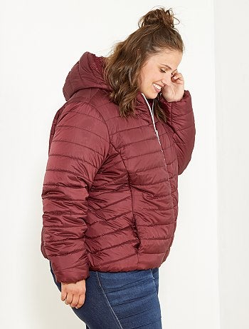 Blusão fino com capuz - Kiabi