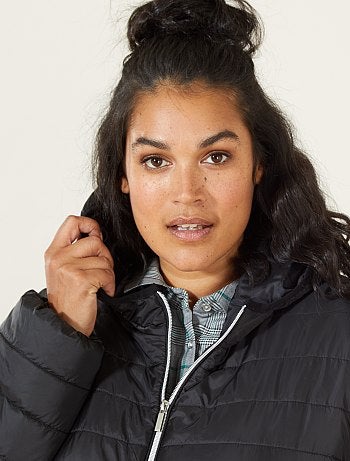 Blusão fino com capuz - Kiabi