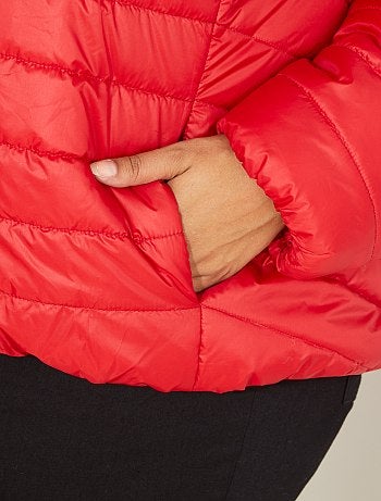 Blusão fino com capuz - Kiabi