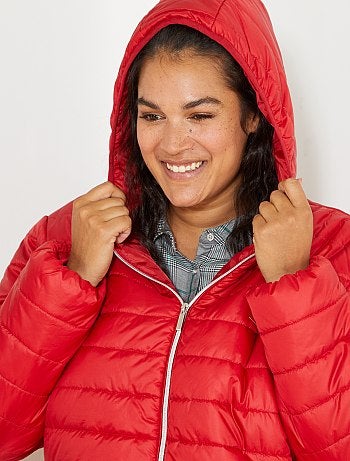 Blusão fino com capuz - Kiabi