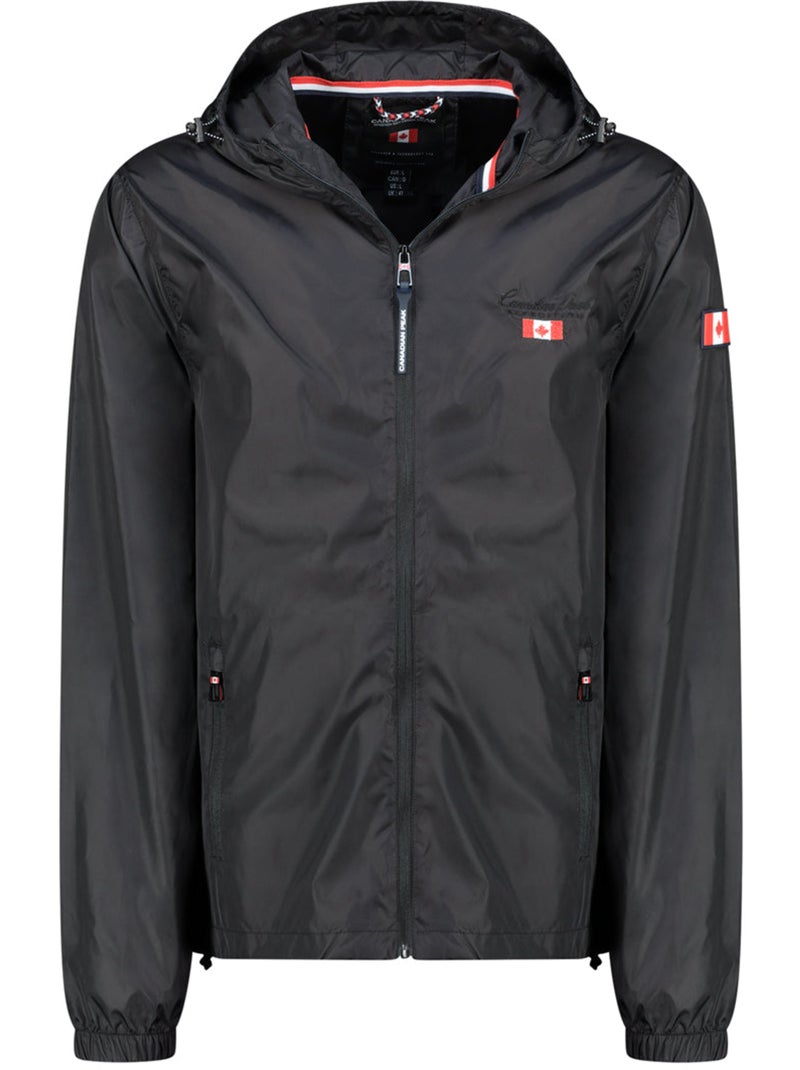 Blusão fino darileak – canadian peak Preto - Kiabi