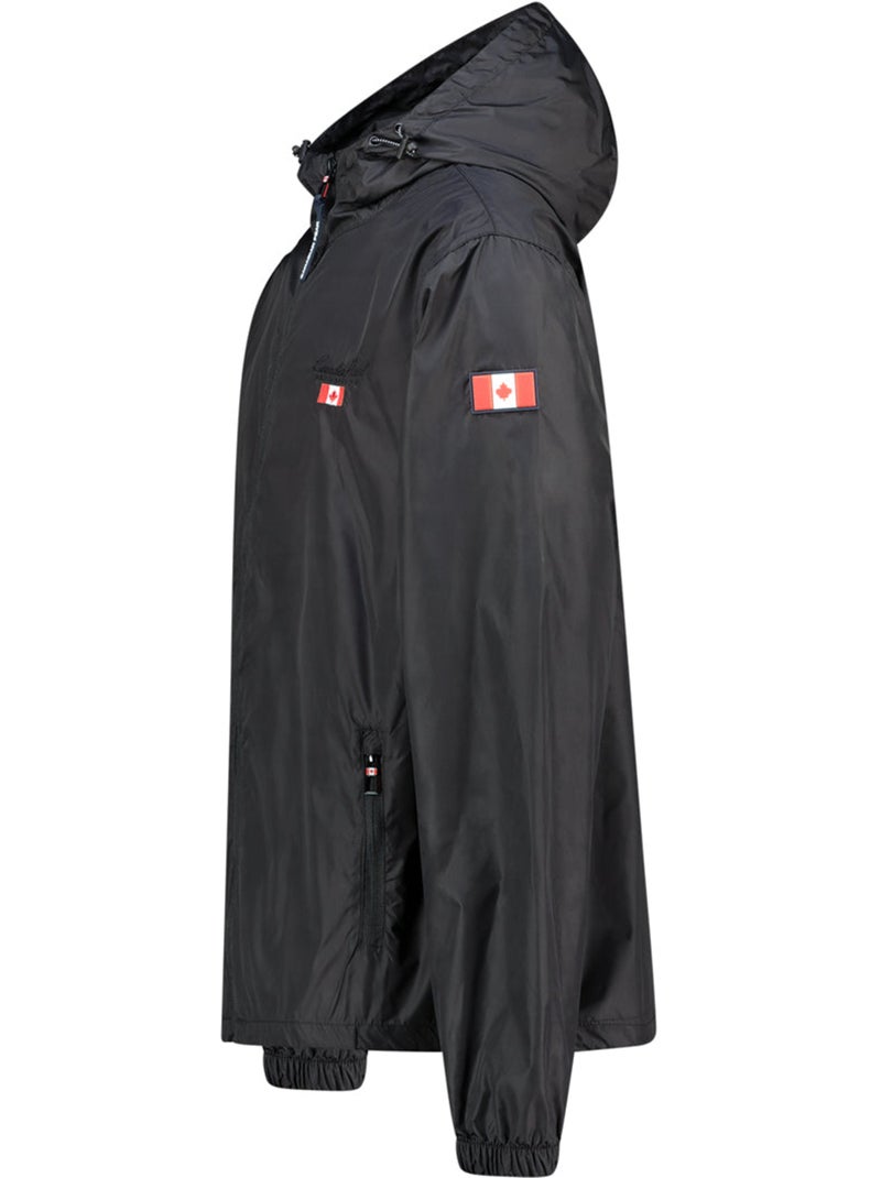Blusão fino darileak – canadian peak Preto - Kiabi