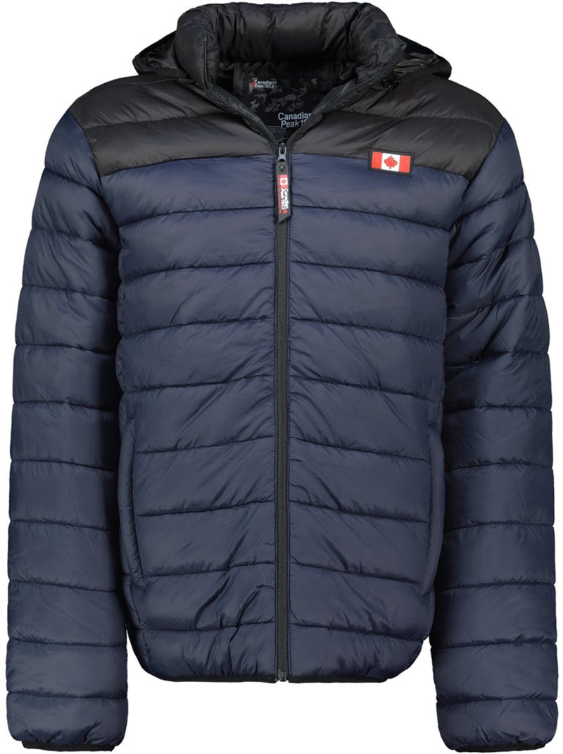 Blusão fino matelassado com capuz amigoclerceak – canadian peak Azul-marinho - Kiabi