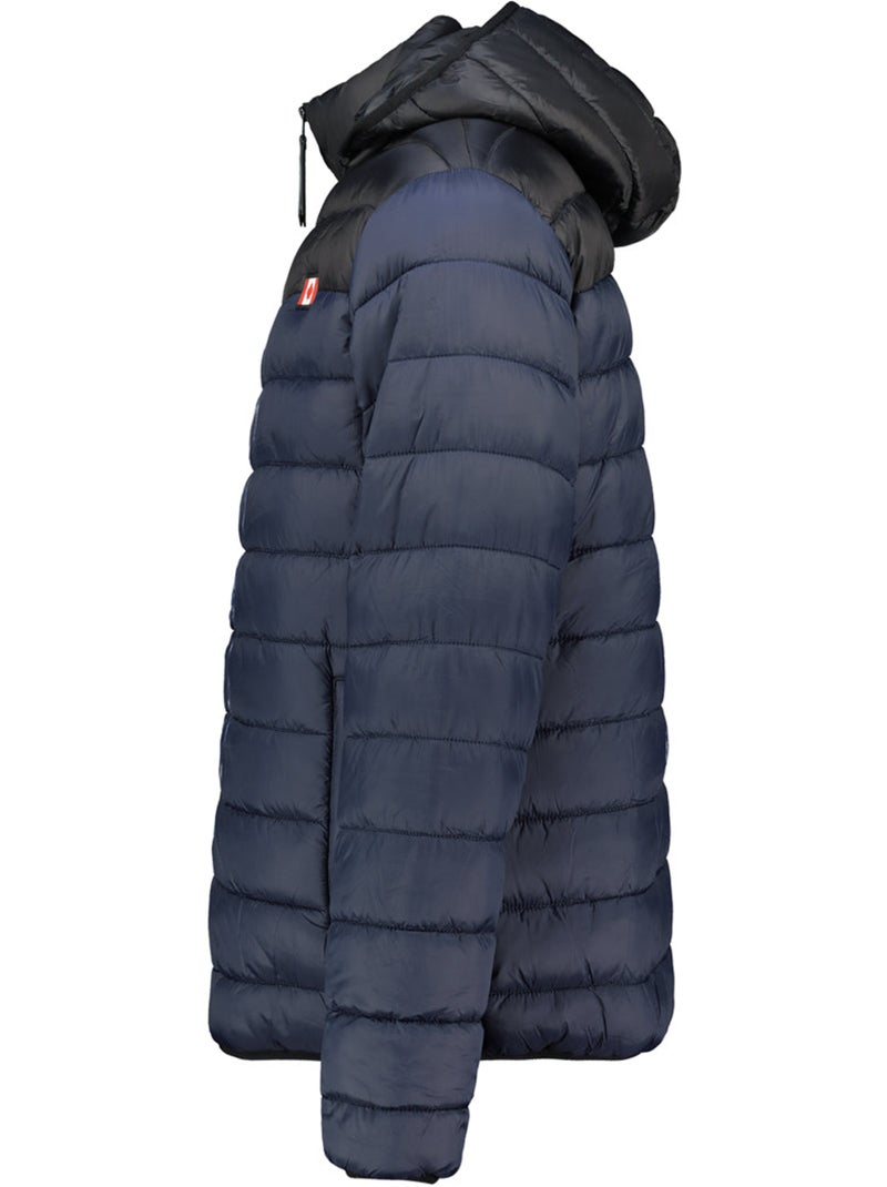 Blusão fino matelassado com capuz amigoclerceak – canadian peak Azul-marinho - Kiabi