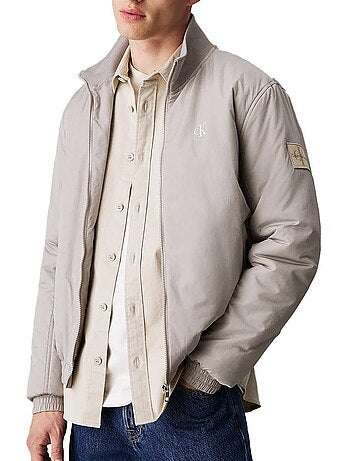 Blusão Harrington Cinzento para Homem Calvin Klein Jeans