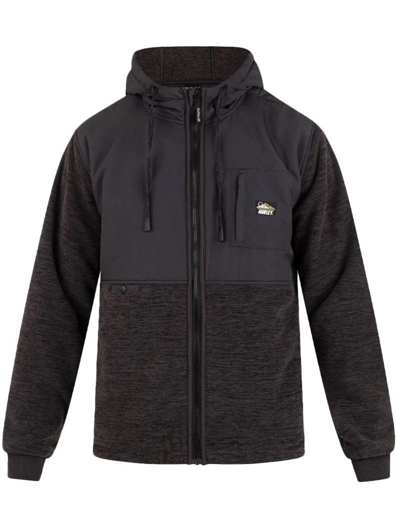 Blusão hurley huron burrito cinzento para homem Cinza-prateado - Kiabi