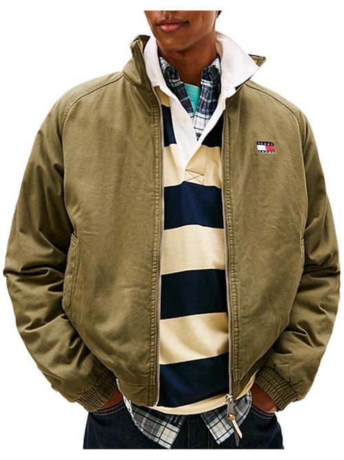Blusão kaki acolchoado tommy hilfiger para homem - Kiabi Blusão kaki acolchoado tommy hilfiger para homem - Kiabi