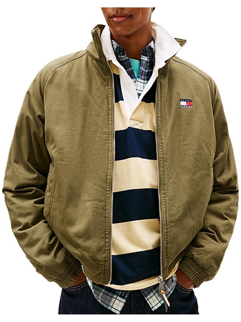 Blusão Kaki Acolchoado Tommy Hilfiger para Homem Verde cáqui claro - Kiabi