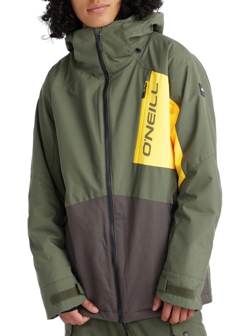 Blusão Kaki O'Neill Jacksaw para Homem Verde cáqui claro - Kiabi
