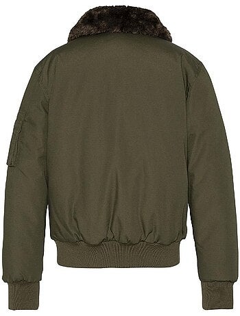 Blusão kaki schott airtop para homem