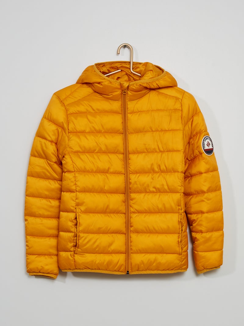 Blusão leve acolchoado Amarelo - Kiabi