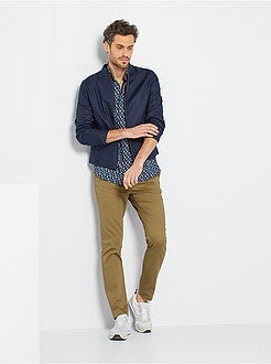 Blusão leve em linho e algodão - Kiabi