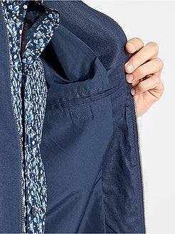 Blusão leve em linho e algodão - Kiabi