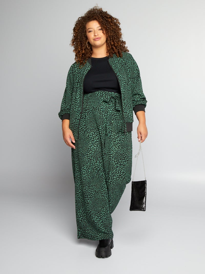 Blusão leve tipo bomber VERDE - Kiabi