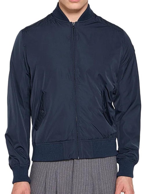 Blusão masculino schott astra azul-marinho - Kiabi