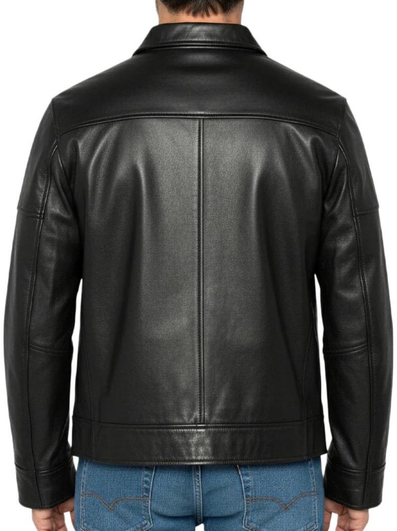 Blusão Preto de Homem Schott LCADAM Preto - Kiabi