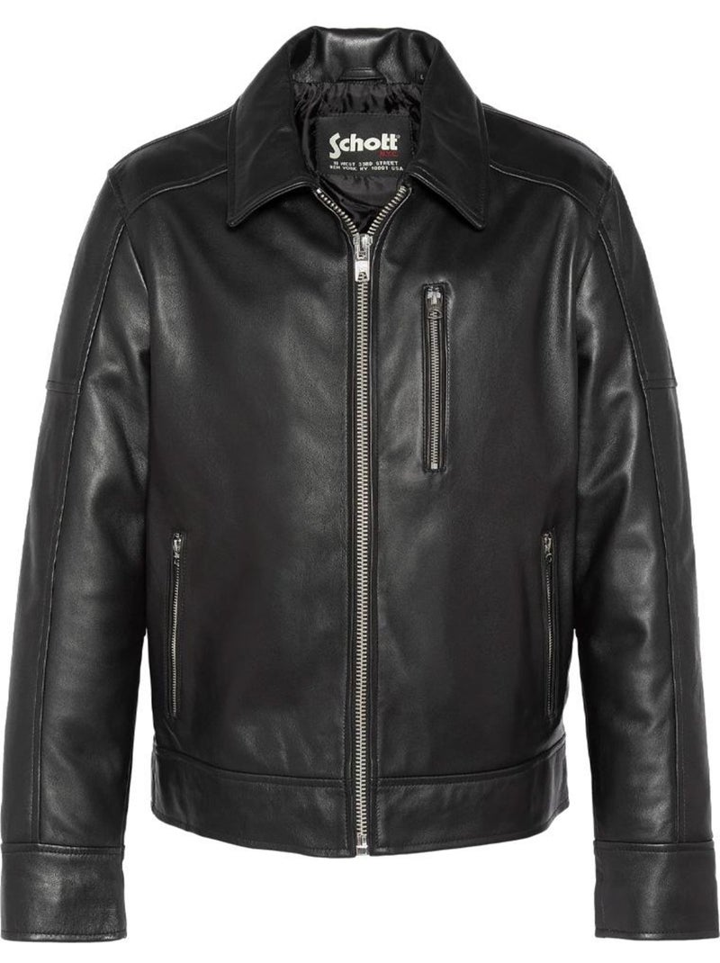 Blusão Preto de Homem Schott LCADAM Preto - Kiabi