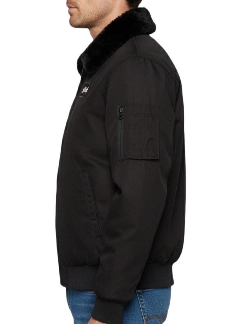 Blusão Preto Masculino Schott AIRTOP Preto - Kiabi