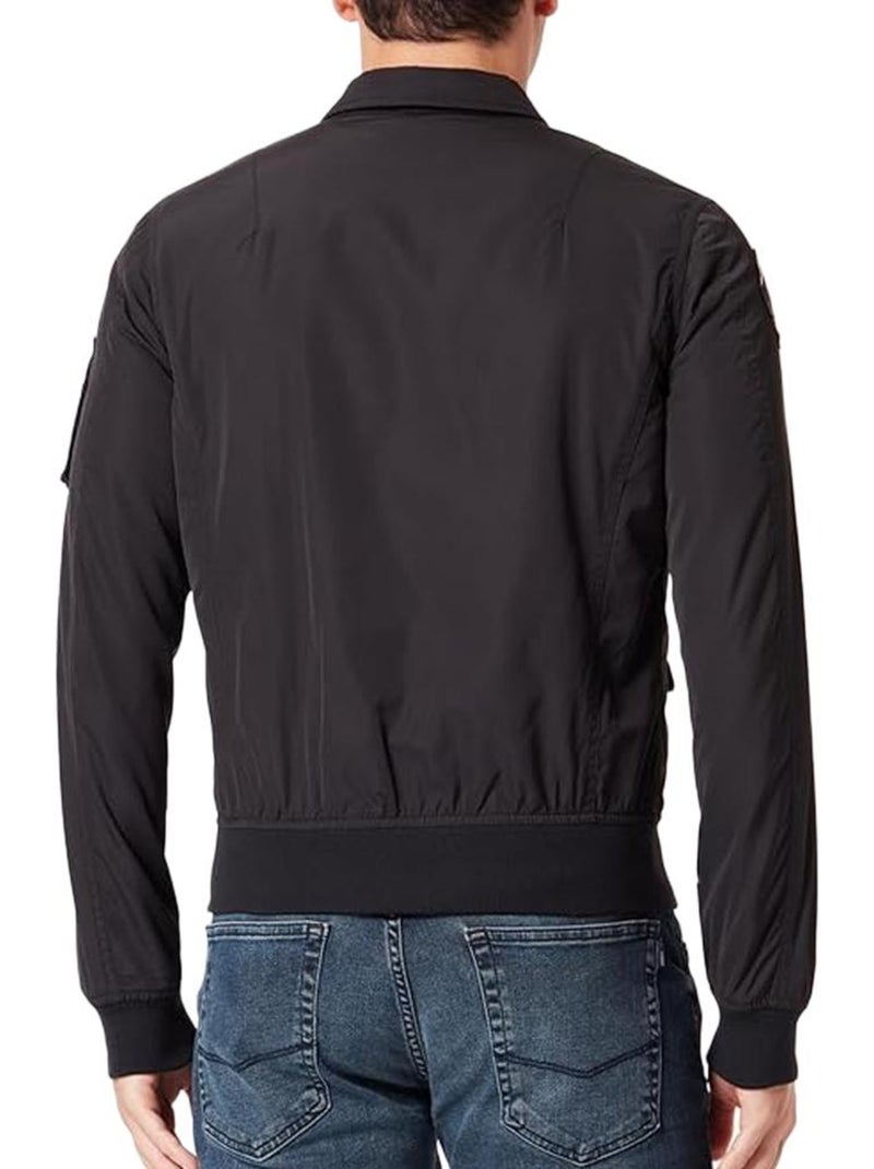 Blusão Preto Masculino Schott CWU23 Preto - Kiabi