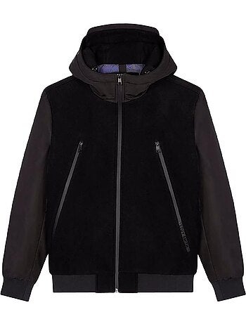 Blusão Preto Masculino Teddy Smith Rocket