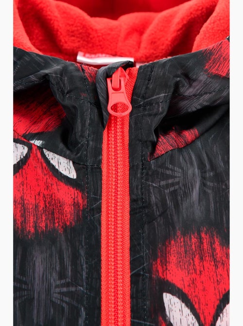 Blusão preto menino spiderman - licença oficial - Kiabi