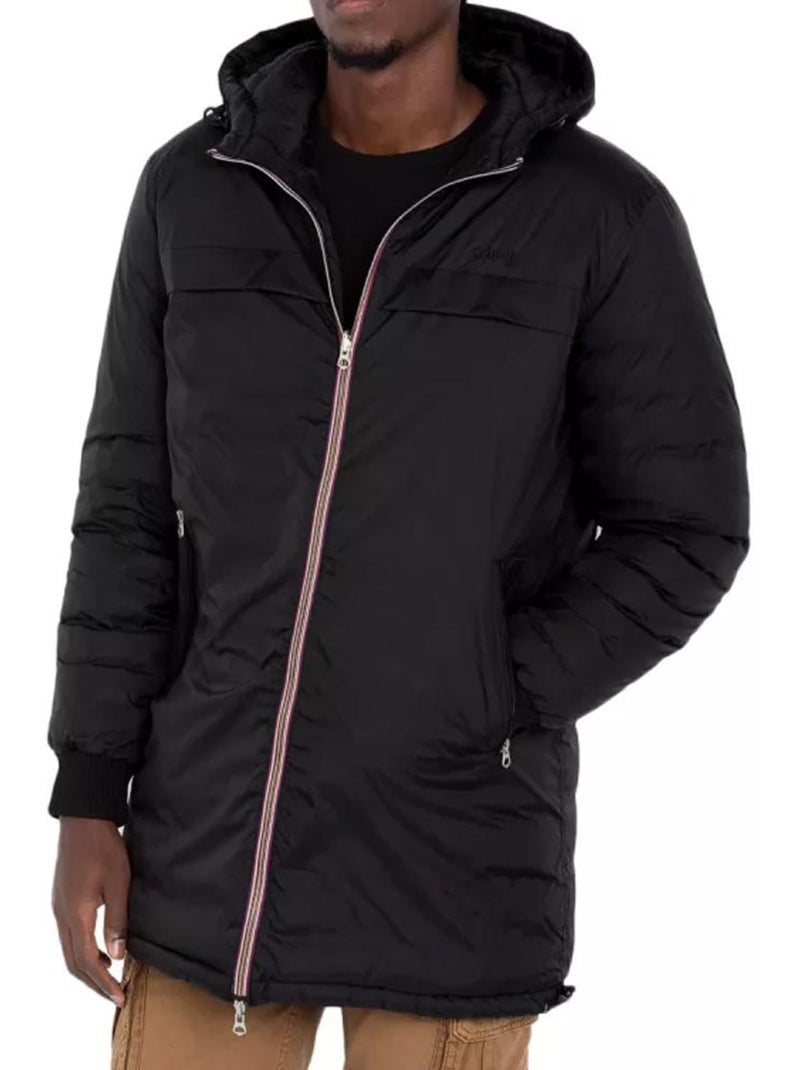 Blusão Reversível Preto para Homem Schott River Preto - Kiabi