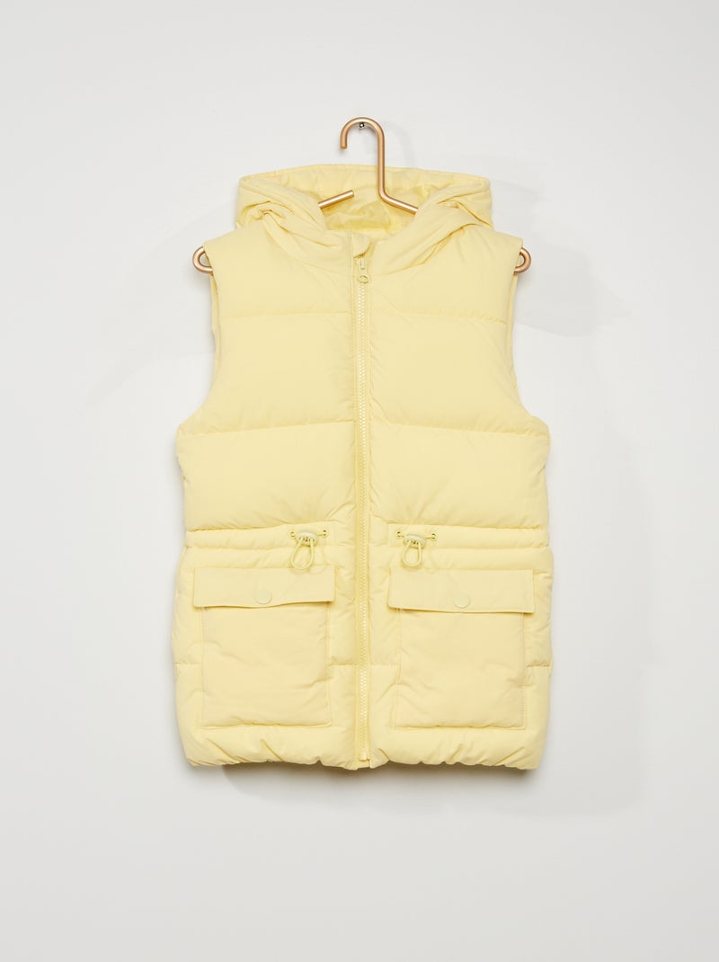Blusão sem mangas AMARELO - Kiabi