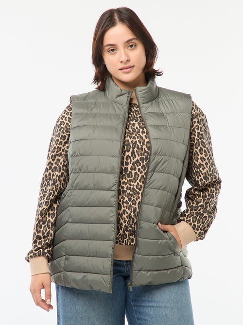 Blusão sem mangas impermeável - Kiabi