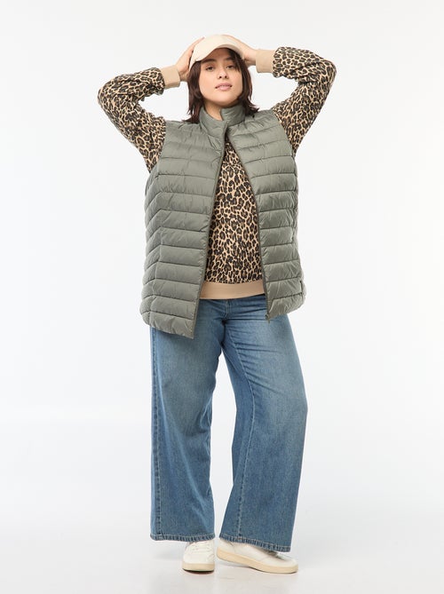 Blusão sem mangas impermeável - Kiabi