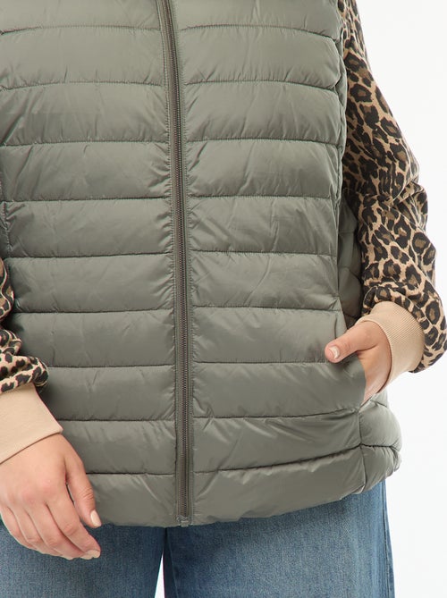 Blusão sem mangas impermeável - Kiabi