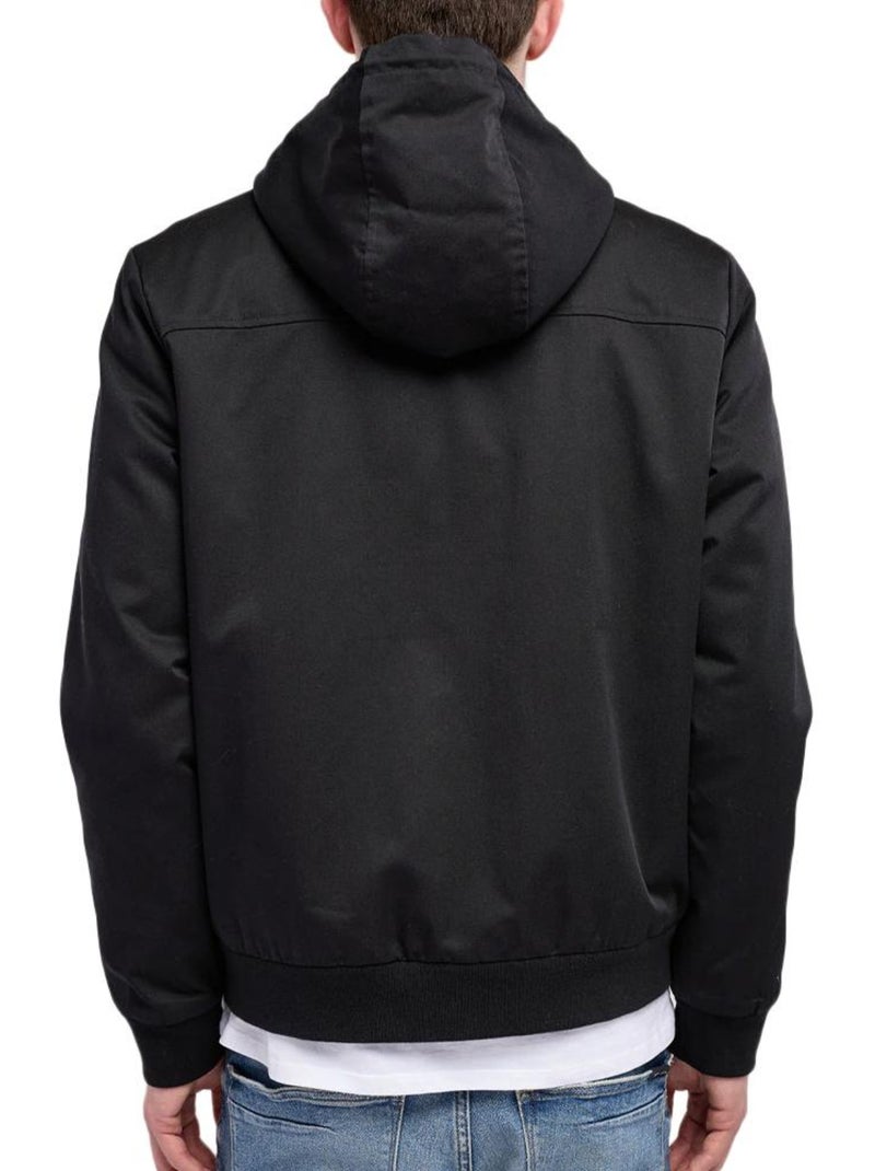 Blusão Teddy Smith Sanson Preto para Homem Preto - Kiabi