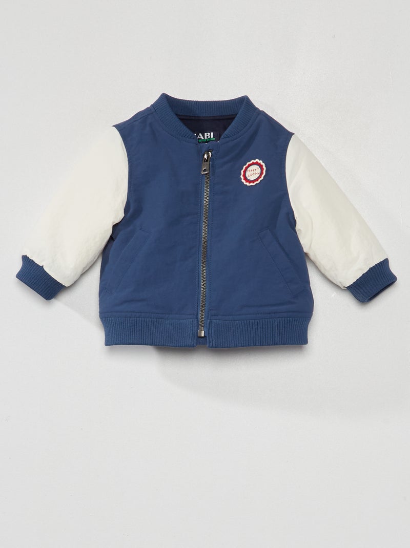 Blusão tipo bomber AZUL - Kiabi