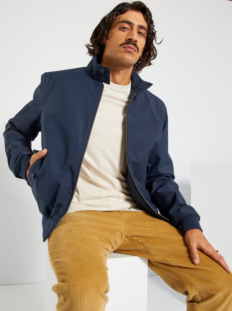 Blusão tipo bomber AZUL - Kiabi