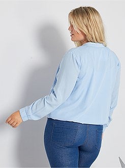 Blusão tipo bomber fluido - Kiabi