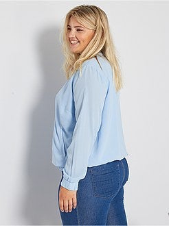 Blusão tipo bomber fluido - Kiabi