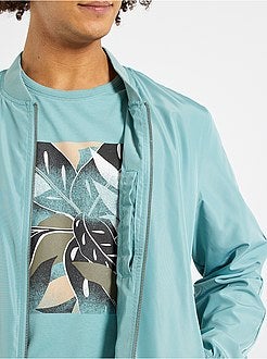 Blusão tipo bomber leve de conceção ecológica - Kiabi