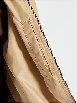 Blusão tipo bomber leve de conceção ecológica - Kiabi