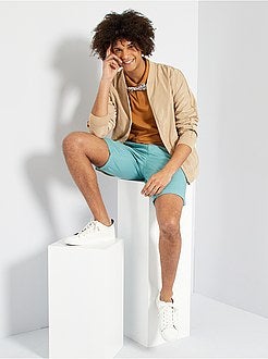 Blusão tipo bomber leve de conceção ecológica - Kiabi