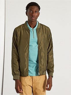 Blusão tipo bomber leve de conceção ecológica - Kiabi